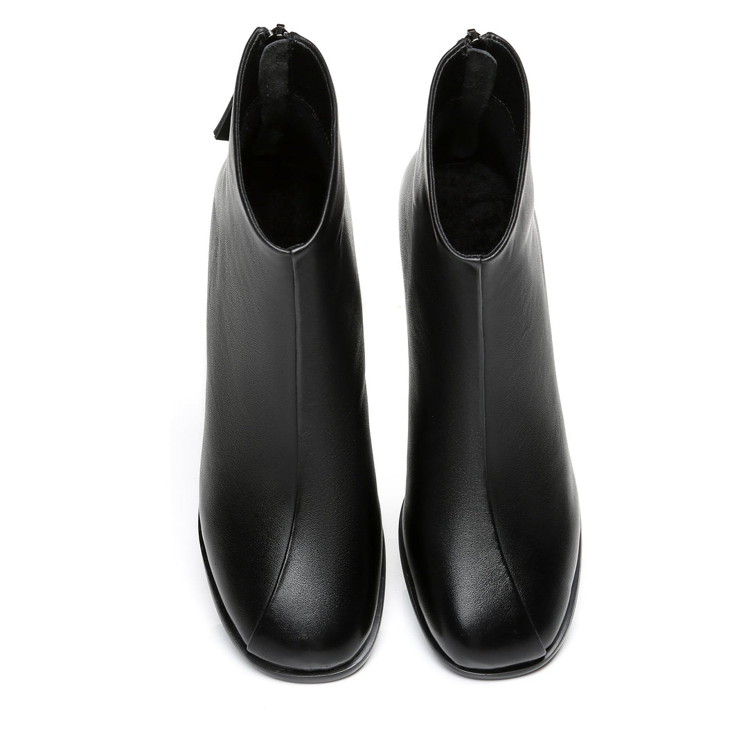 Roma Black Leather Ankle boots - UGG Direct Online