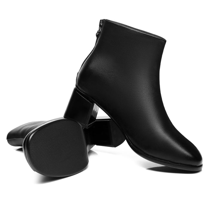 Roma Black Leather Ankle boots - UGG Direct Online