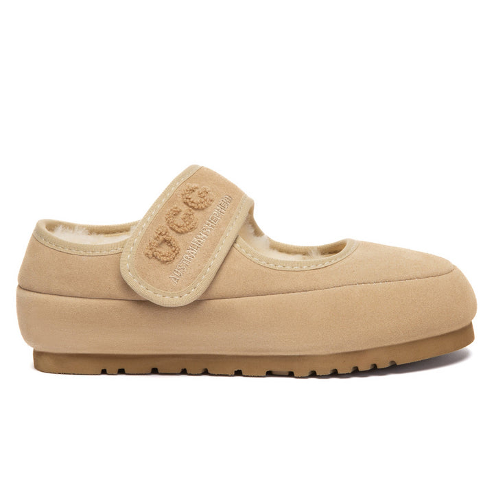 Kids Adjustable Strap Mary Jane UGG Slippers