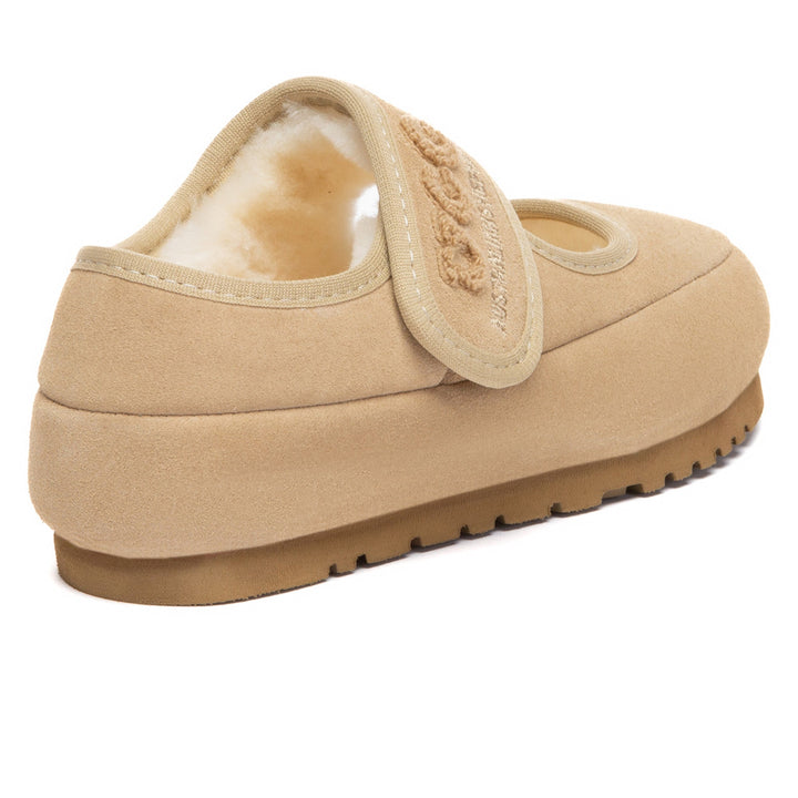 Kids Adjustable Strap Mary Jane UGG Slippers