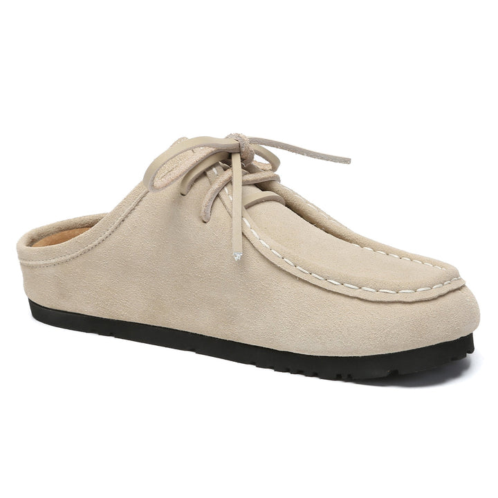 Vance Suede Casual Slip-On Slippers