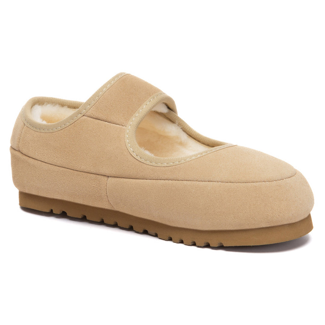 Kids Adjustable Strap Mary Jane UGG Slippers