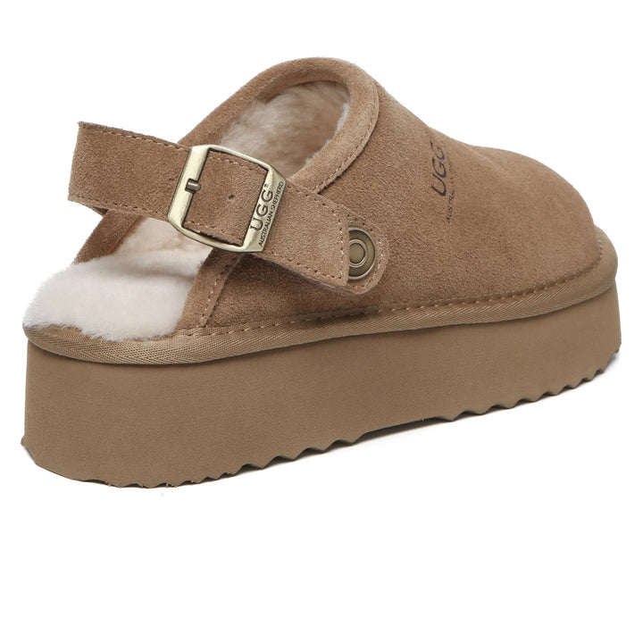 Sady Buckle Strap Platform UGG Slipper - UGG Direct Online