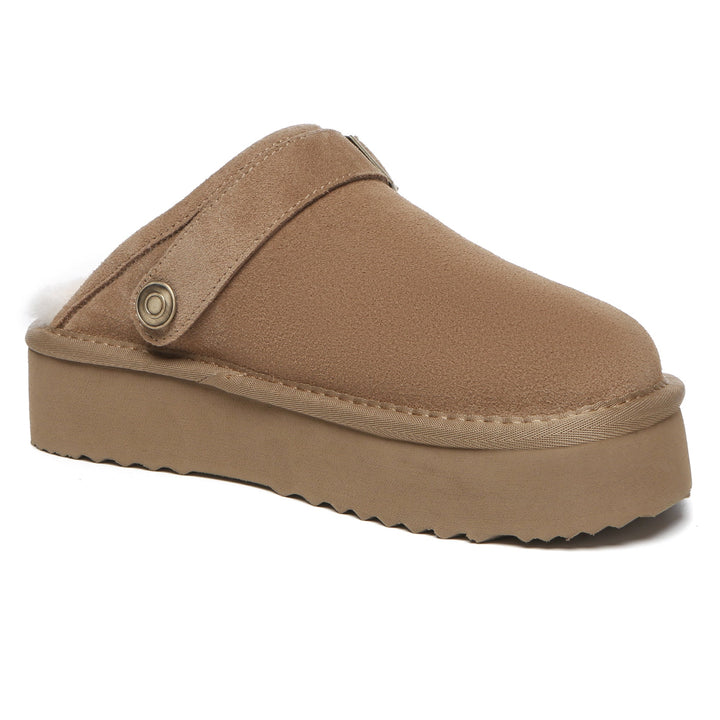 Sady Buckle Strap Platform UGG Slipper - UGG Direct Online