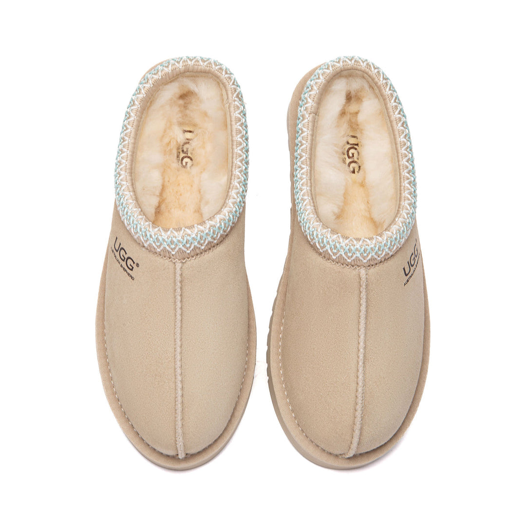 Tazman Special Color Mid Platform UGG Slippers