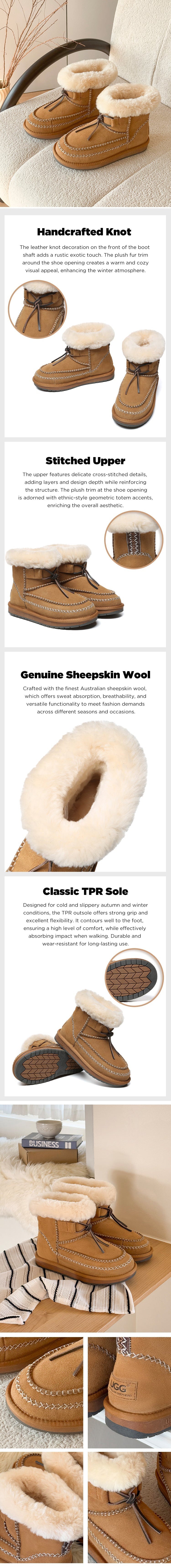 Santana Stitch Mini UGG Boots - UGG Direct Online