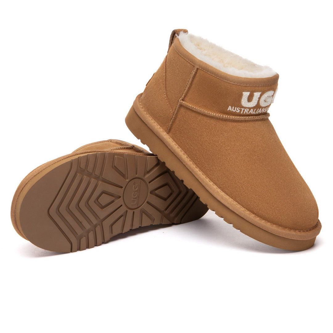 Shearling Logo Ultra Mini UGG Boots - UGG Direct Online