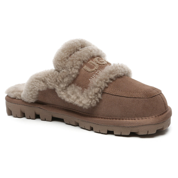 Shearling Wool Comfort Sole UGG Slippers - UGG Direct Online