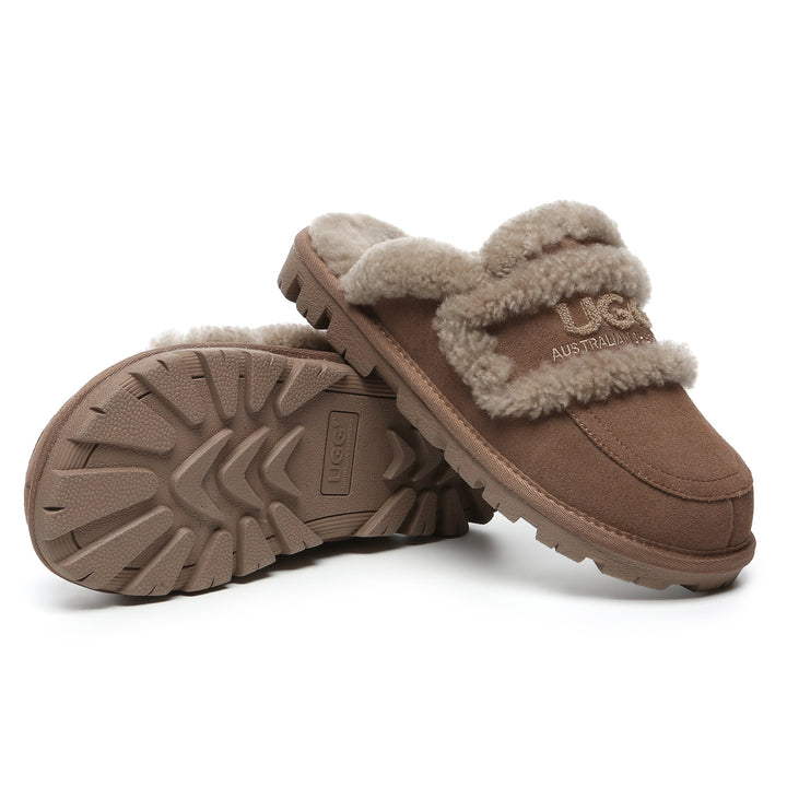 Shearling Wool Comfort Sole UGG Slippers - UGG Direct Online