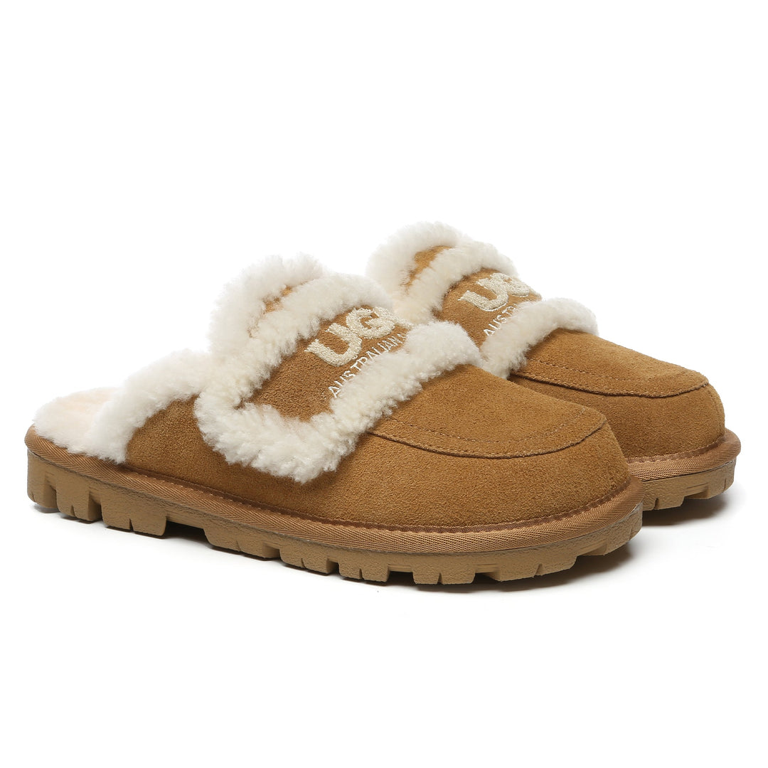 Shearling Wool Comfort Sole UGG Slippers - UGG Direct Online