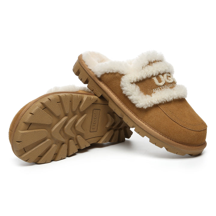 Shearling Wool Comfort Sole UGG Slippers - UGG Direct Online