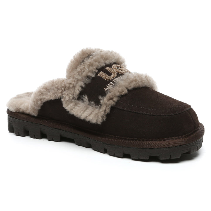 Shearling Wool Comfort Sole UGG Slippers - UGG Direct Online