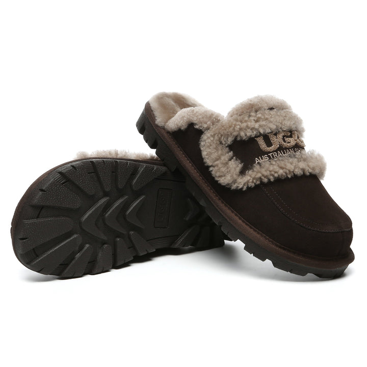 Shearling Wool Comfort Sole UGG Slippers - UGG Direct Online