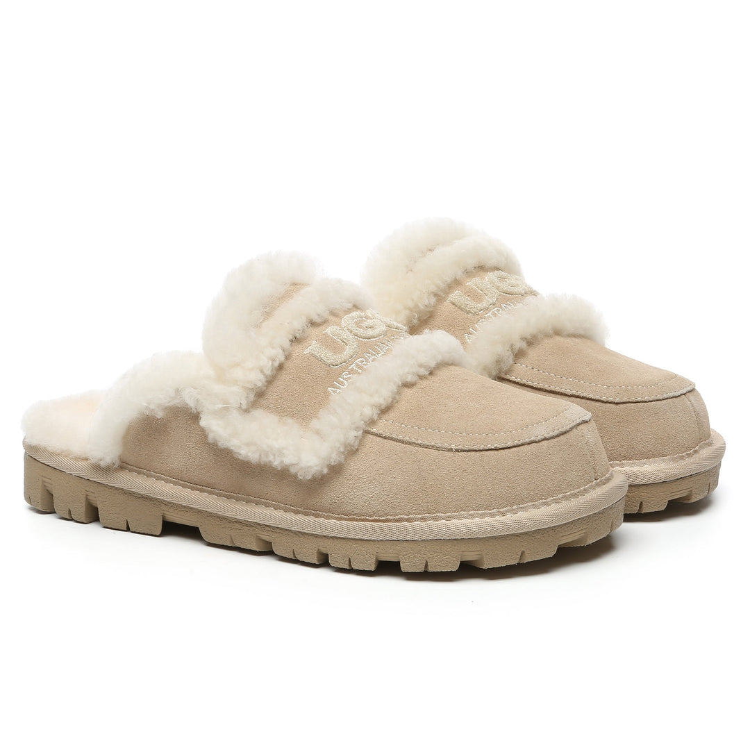 Shearling Wool Comfort Sole UGG Slippers - UGG Direct Online