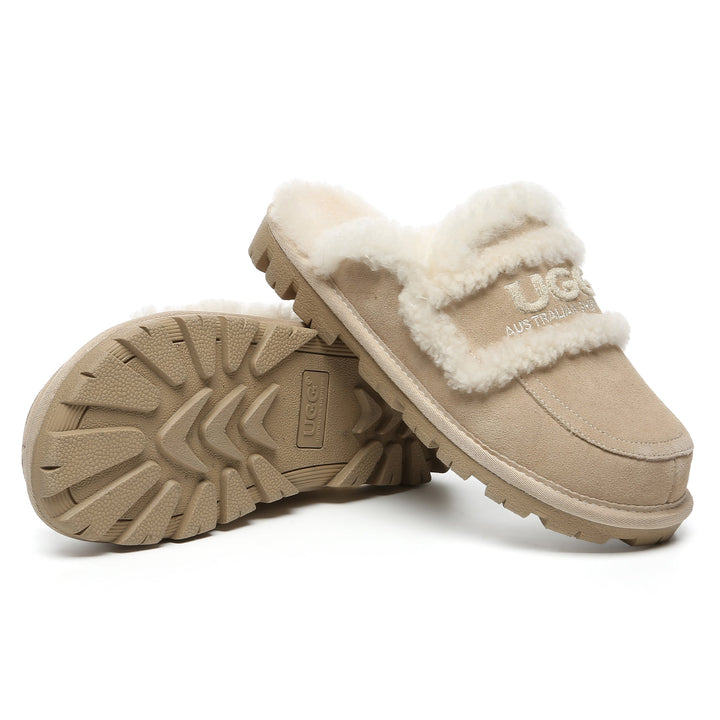Shearling Wool Comfort Sole UGG Slippers - UGG Direct Online