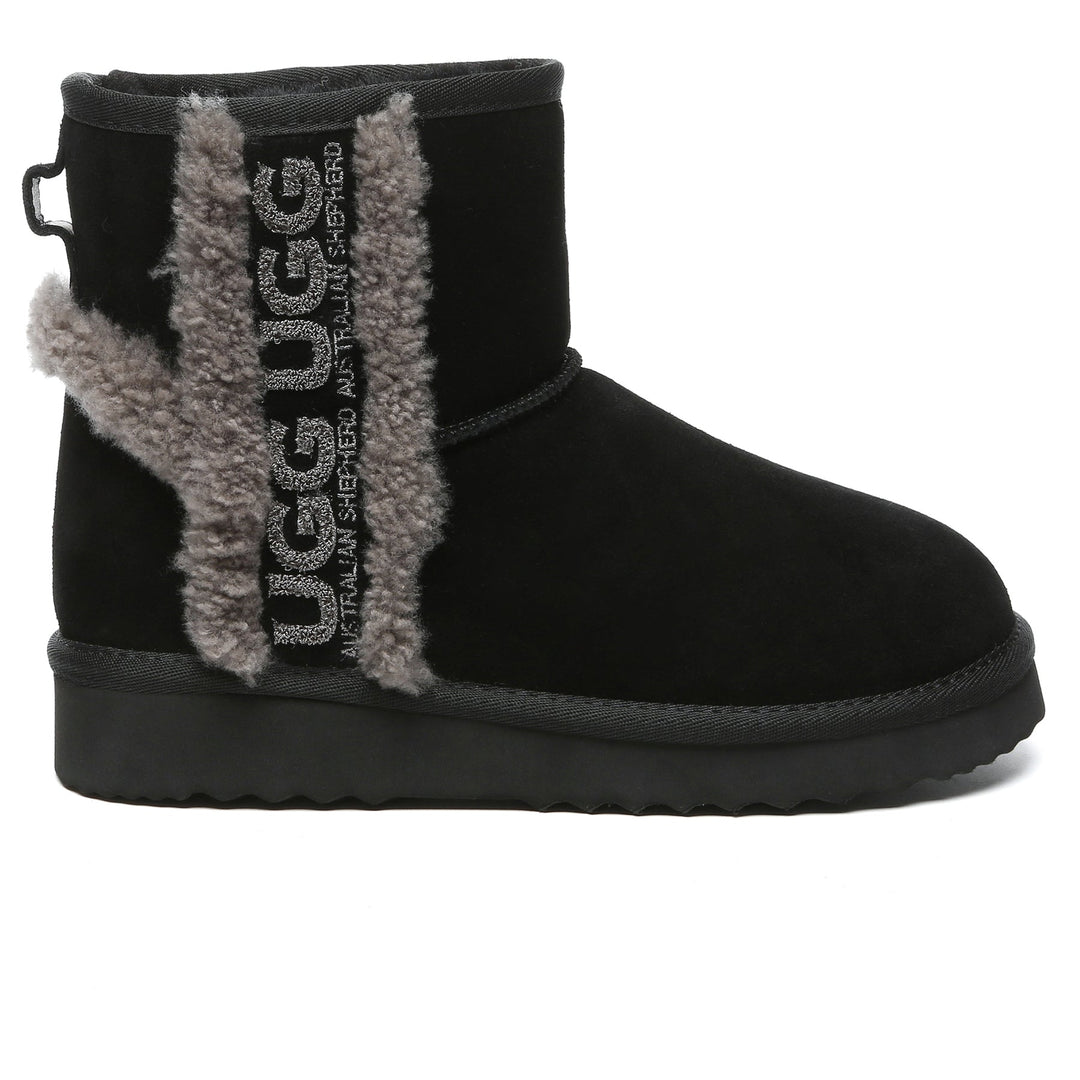 Shearling Wool Side Mini UGG Boots - UGG Direct Online