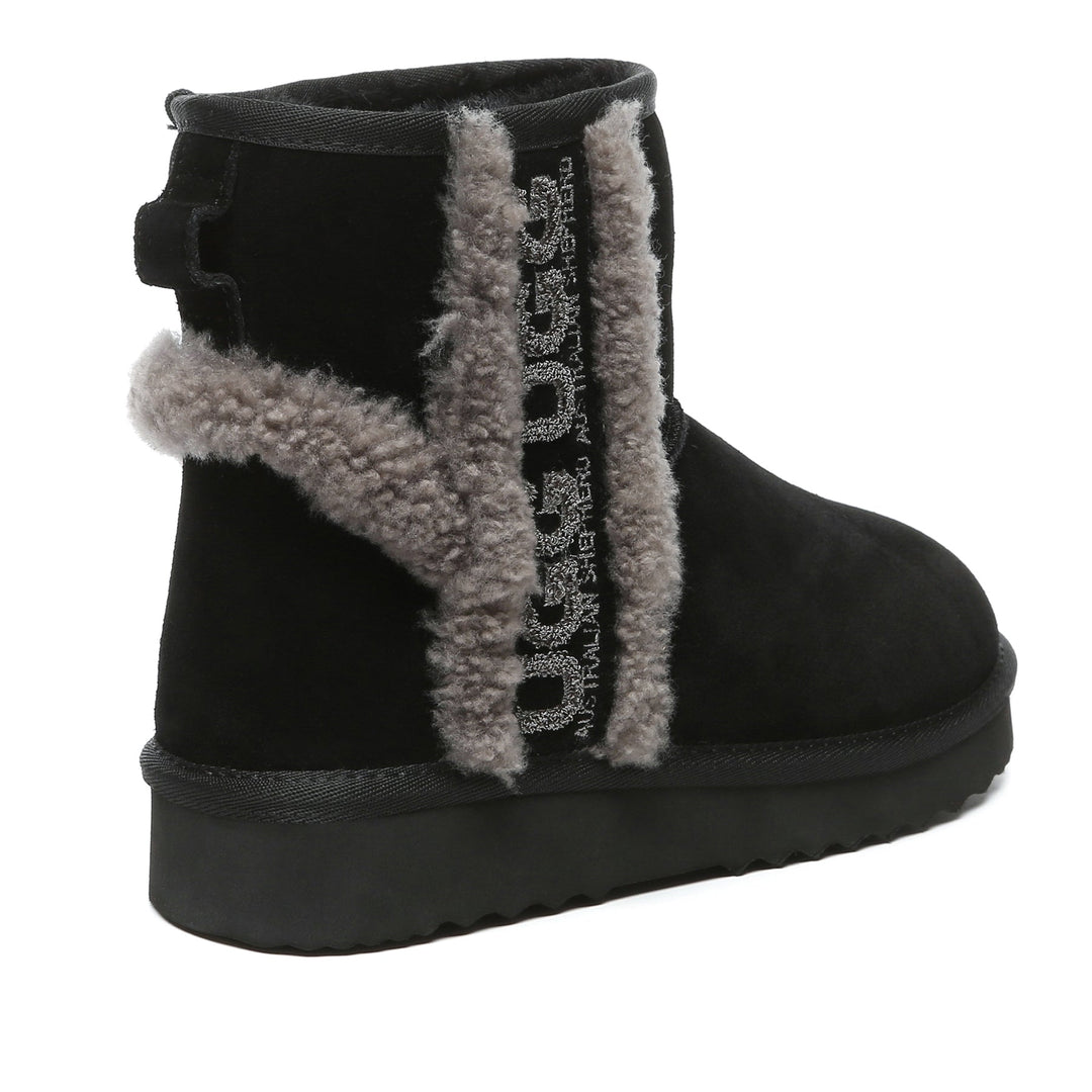 Shearling Wool Side Mini UGG Boots - UGG Direct Online