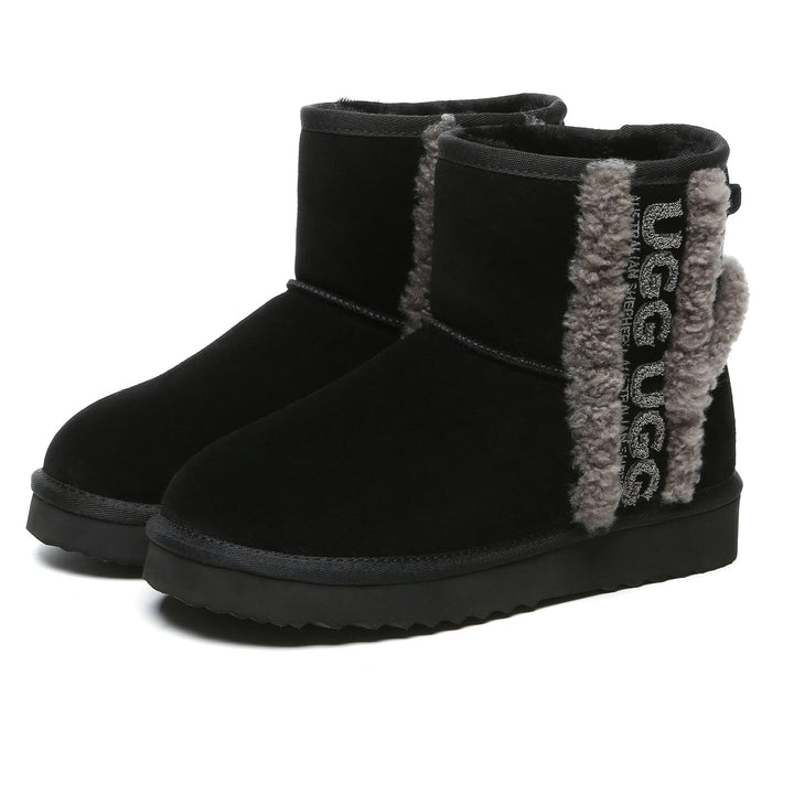 Shearling Wool Side Mini UGG Boots - UGG Direct Online