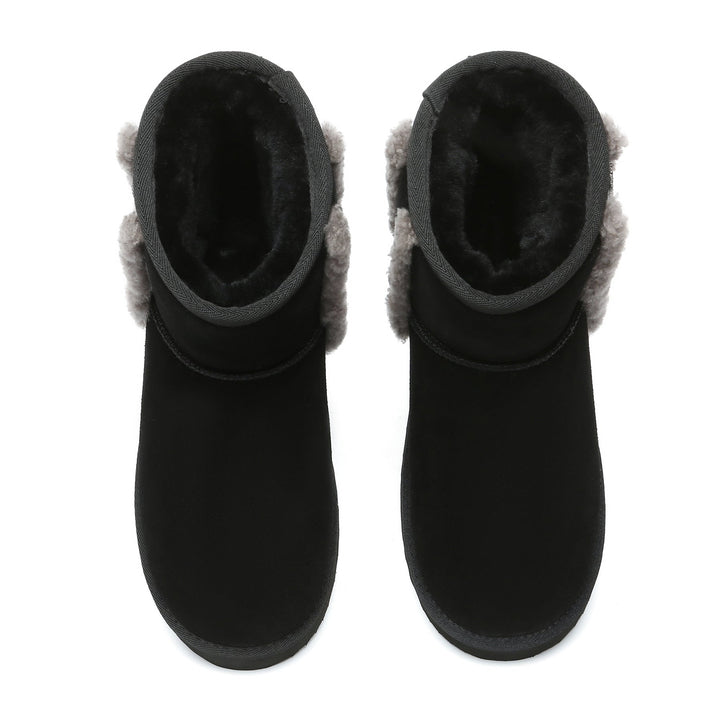 Shearling Wool Side Mini UGG Boots - UGG Direct Online