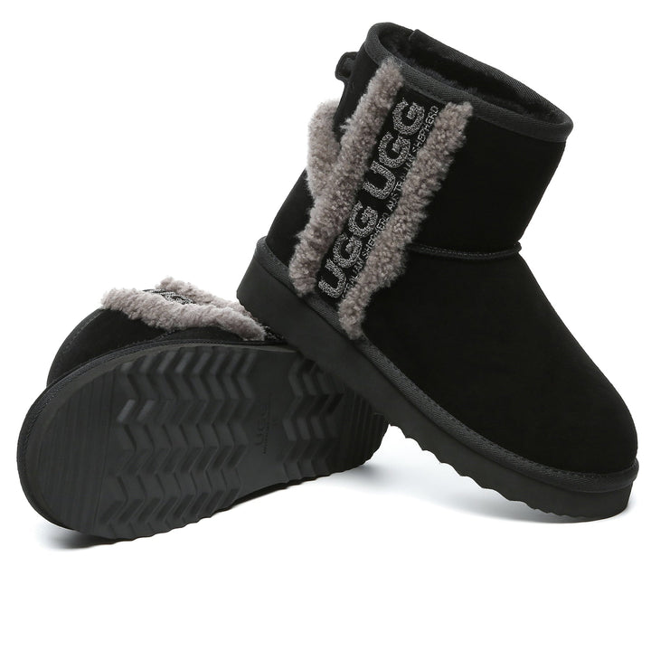 Shearling Wool Side Mini UGG Boots - UGG Direct Online