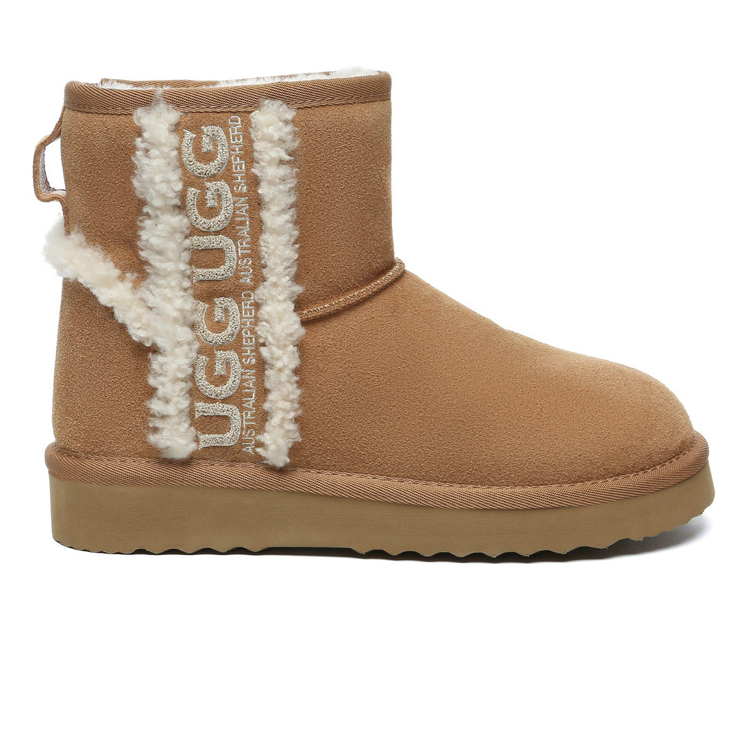 Shearling Wool Side Mini UGG Boots - UGG Direct Online