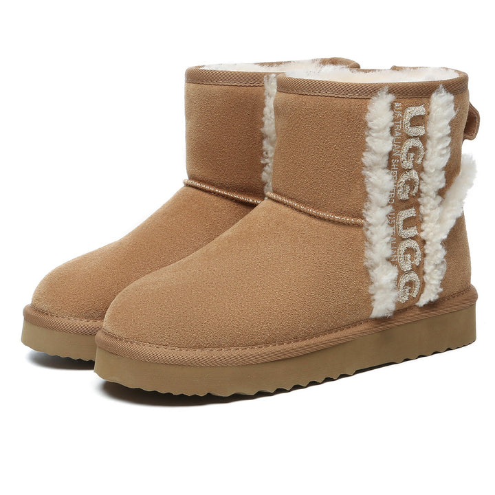 Shearling Wool Side Mini UGG Boots - UGG Direct Online