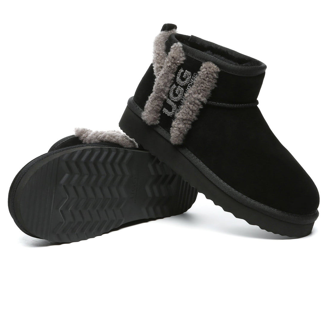 Shearling Wool Side Ultra Mini UGG Boots - UGG Direct Online