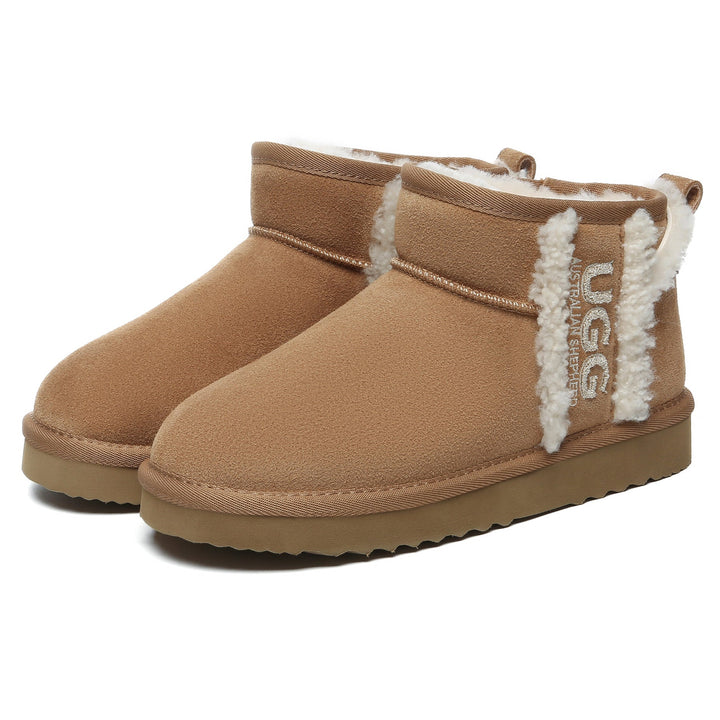 Shearling Wool Side Ultra Mini UGG Boots - UGG Direct Online