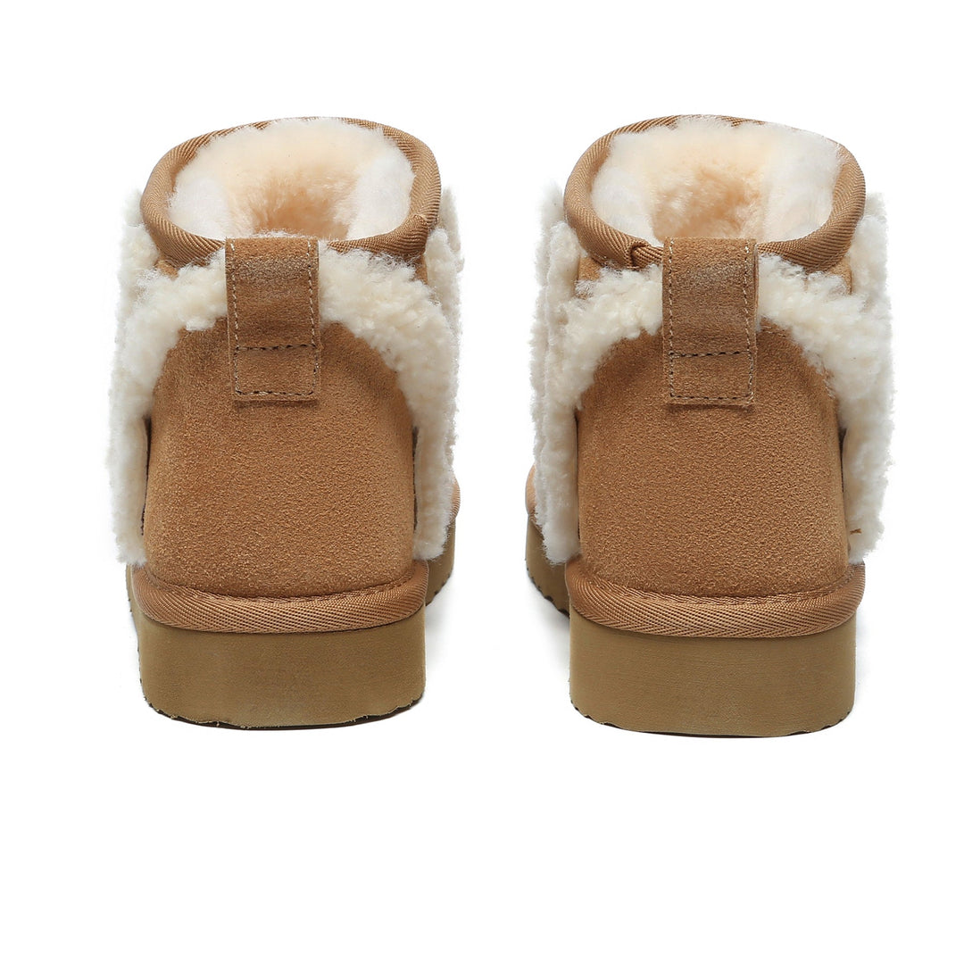 Shearling Wool Side Ultra Mini UGG Boots - UGG Direct Online