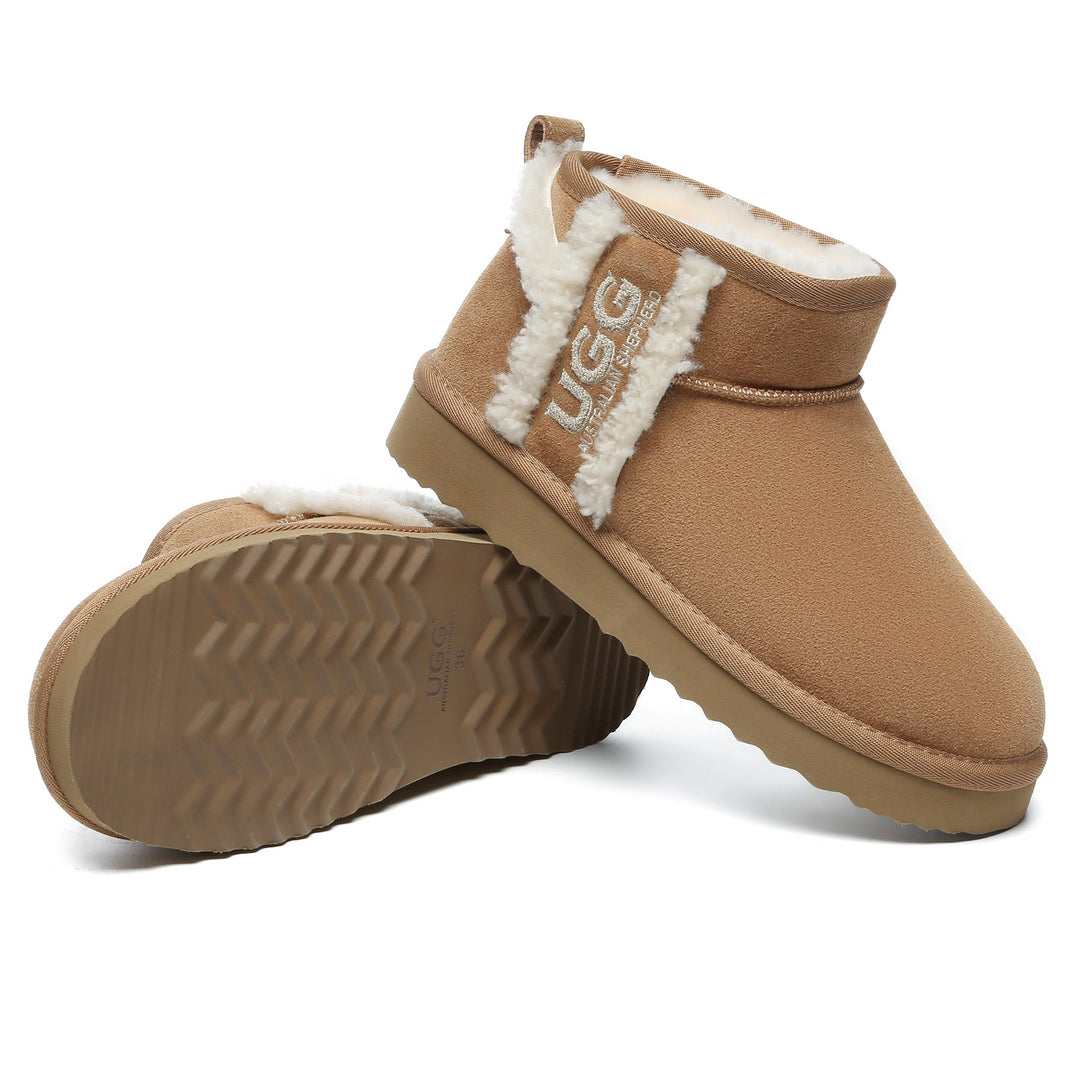 Shearling Wool Side Ultra Mini UGG Boots - UGG Direct Online