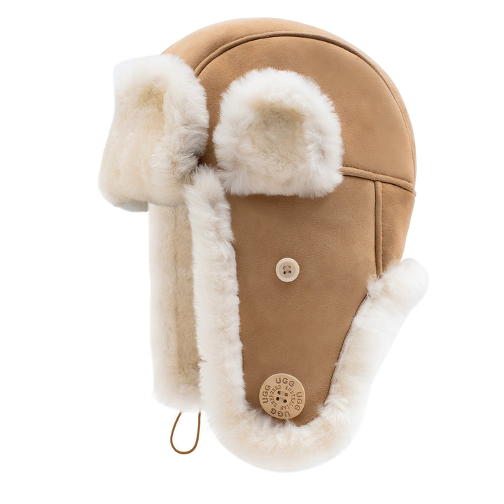 Sheepskin Adjustable UGG Aviator Hat - UGG Direct Online