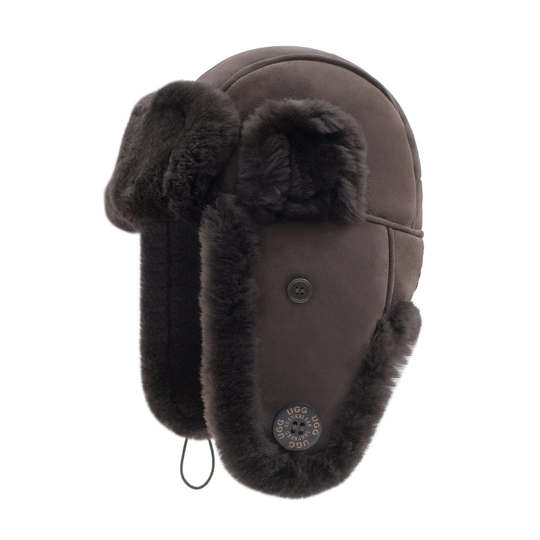 Sheepskin Adjustable UGG Aviator Hat - UGG Direct Online