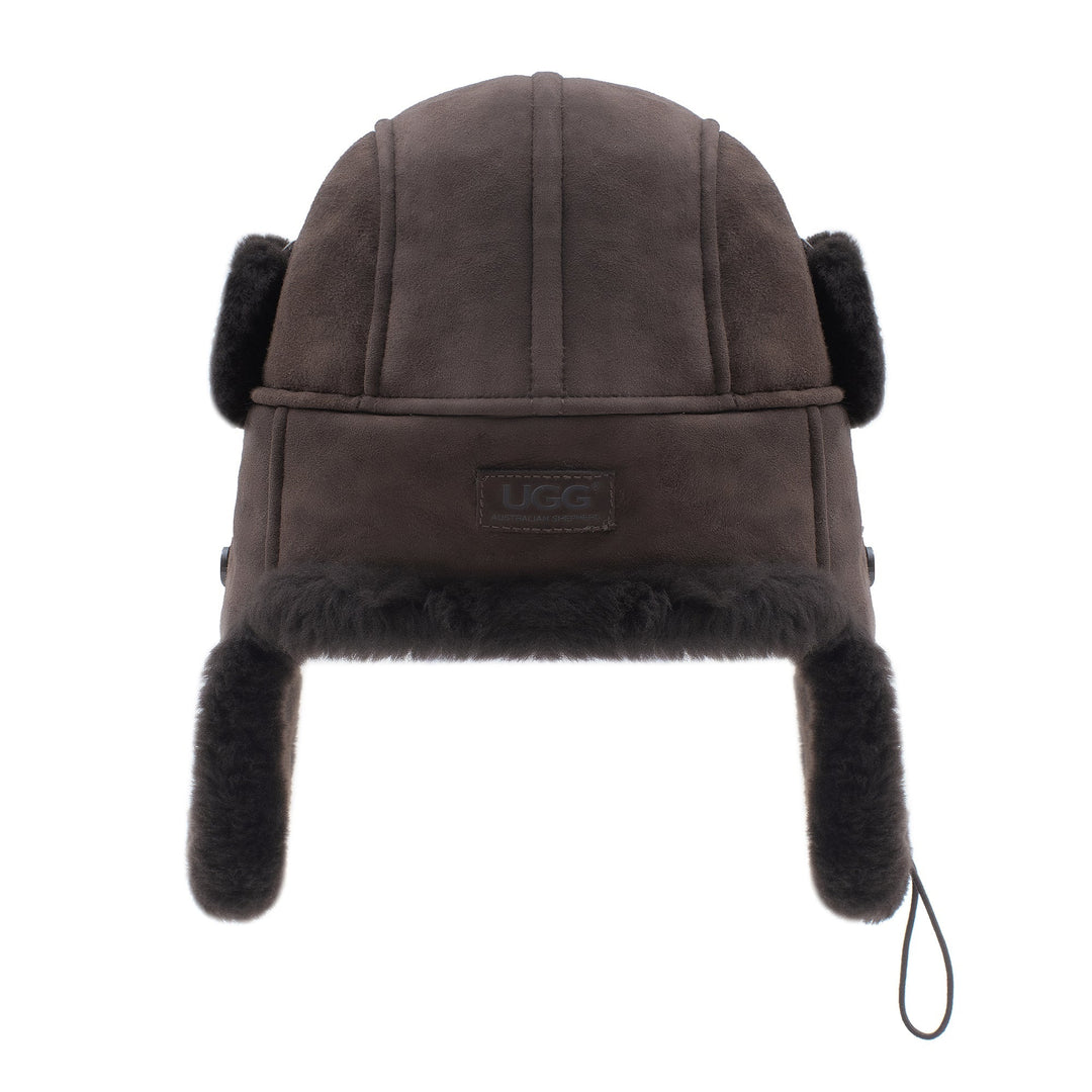 Sheepskin Adjustable UGG Aviator Hat - UGG Direct Online