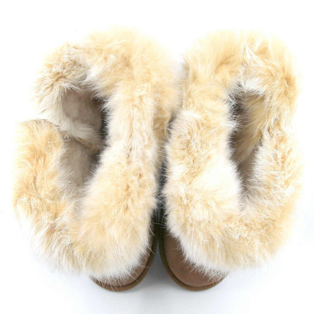 Short Button Fur UGG Boots - UGG Direct Online