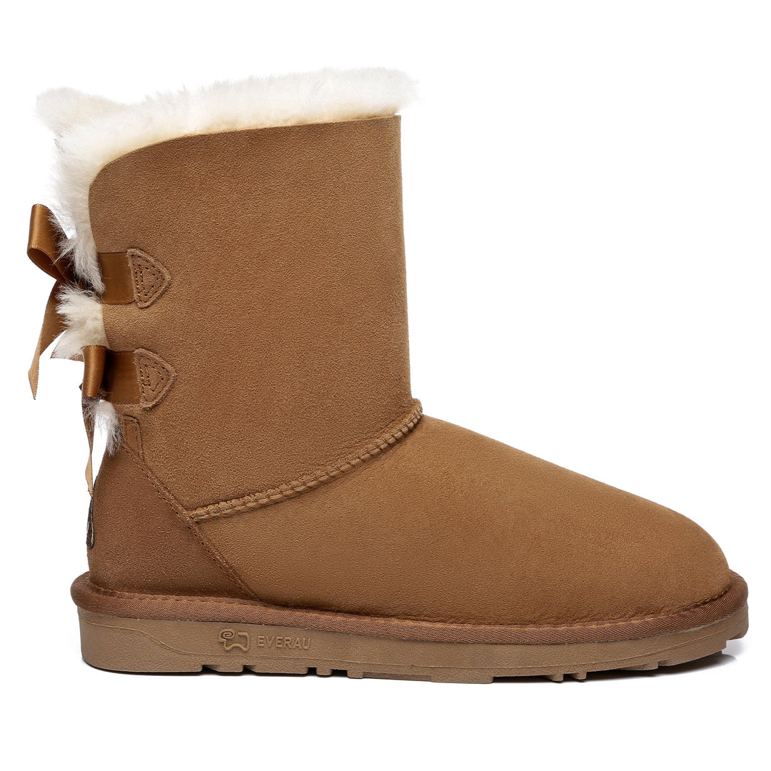 Short Double Bow Women UGG Boots - UGG Direct Online