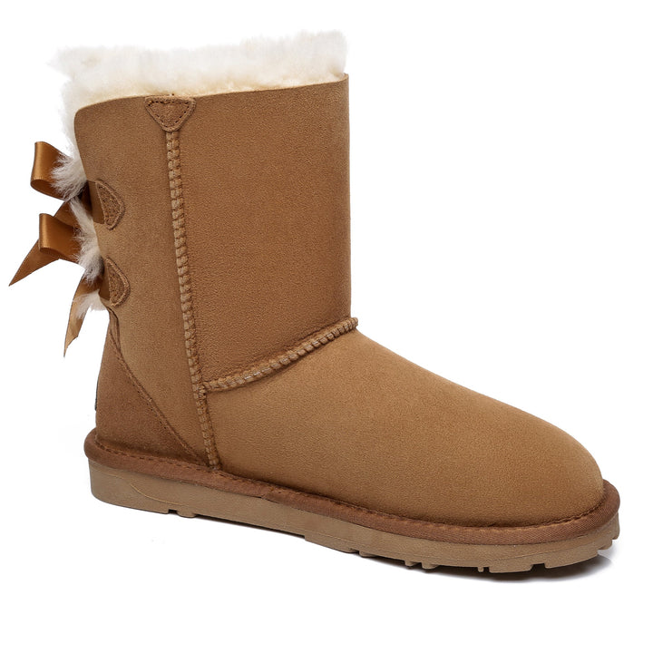 Short Double Bow Women UGG Boots - UGG Direct Online