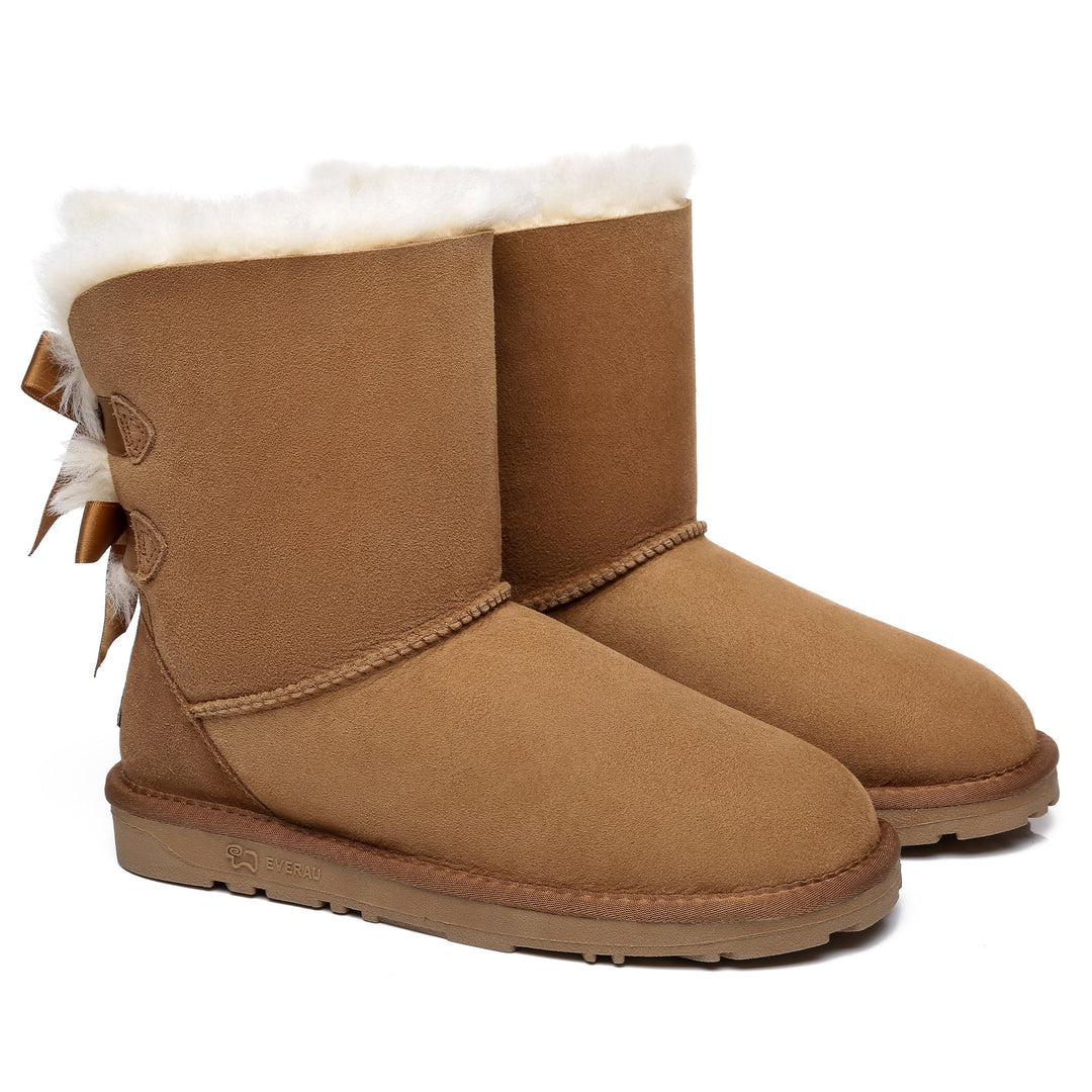 Short Double Bow Women UGG Boots - UGG Direct Online