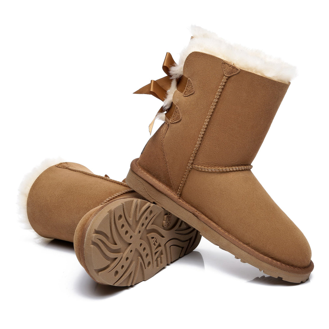 Short Double Bow Women UGG Boots - UGG Direct Online