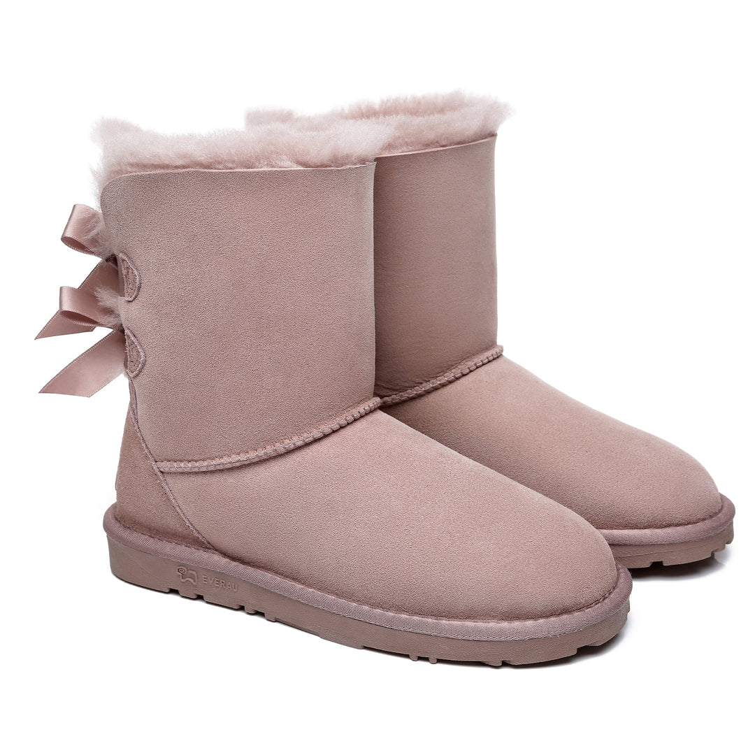 Short Double Bow Women UGG Boots - UGG Direct Online