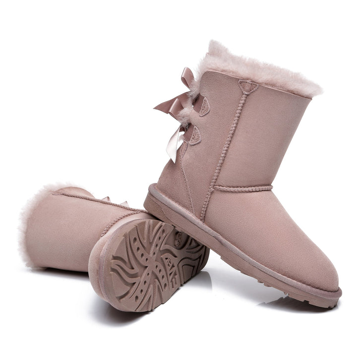 Short Double Bow Women UGG Boots - UGG Direct Online