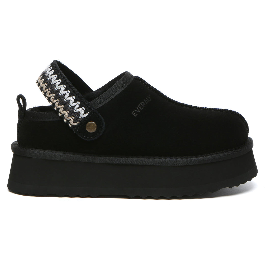 Slingback Knitted UGG Platform Slippers - UGG Direct Online