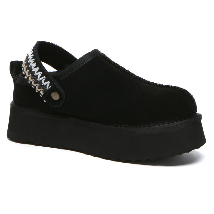 Slingback Knitted UGG Platform Slippers - UGG Direct Online