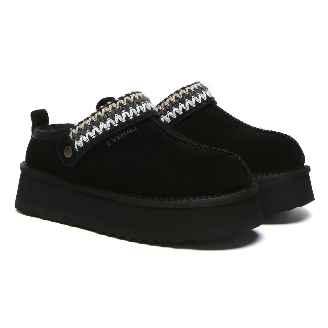Slingback Knitted UGG Platform Slippers - UGG Direct Online