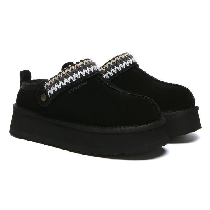 Slingback Knitted UGG Platform Slippers - UGG Direct Online