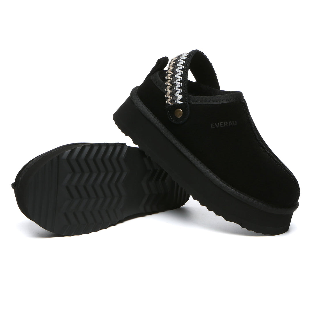 Slingback Knitted UGG Platform Slippers - UGG Direct Online
