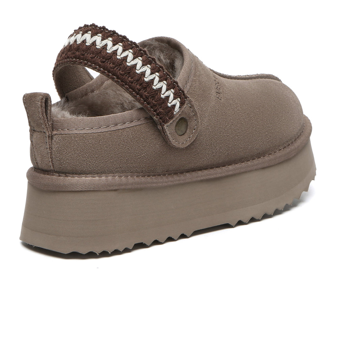 Slingback Knitted UGG Platform Slippers - UGG Direct Online