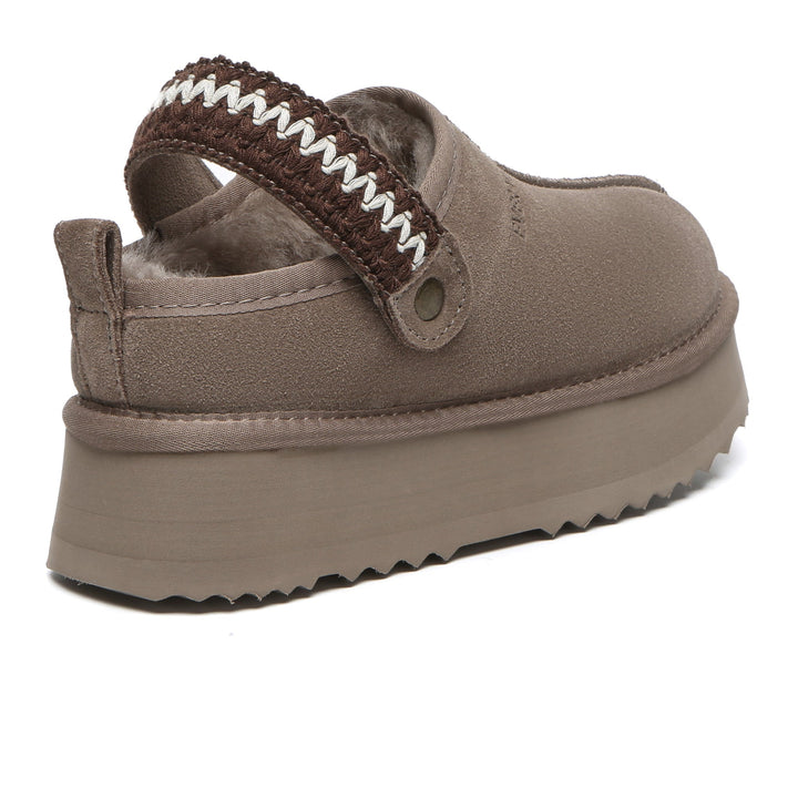 Slingback Knitted UGG Platform Slippers - UGG Direct Online