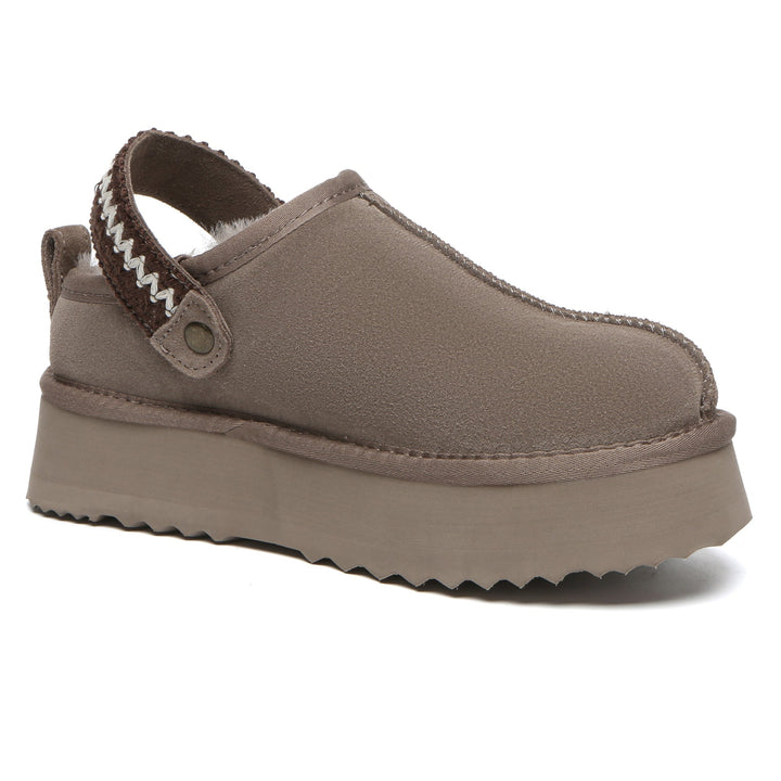 Slingback Knitted UGG Platform Slippers - UGG Direct Online