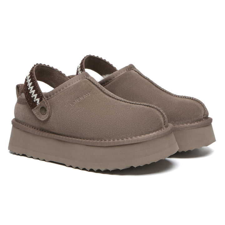 Slingback Knitted UGG Platform Slippers - UGG Direct Online