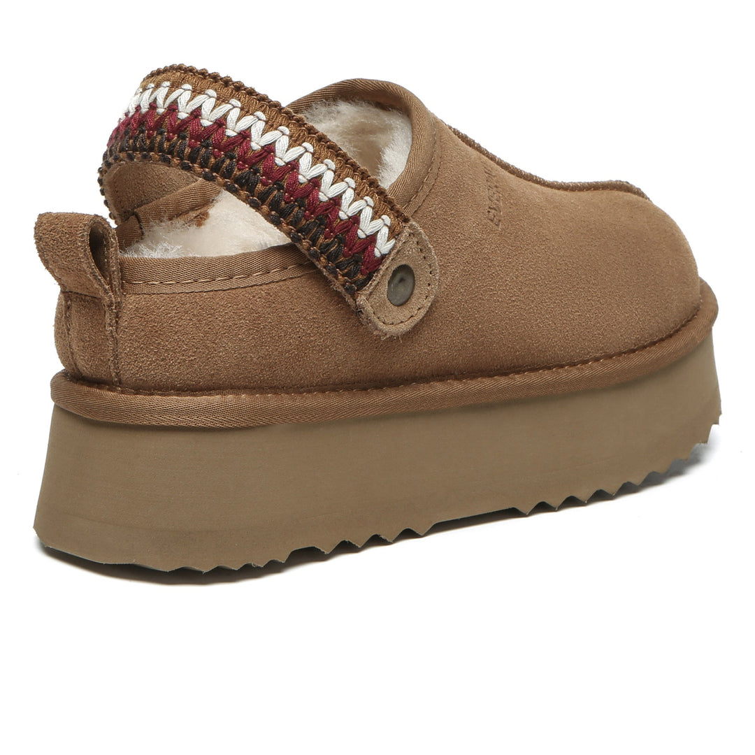 Slingback Knitted UGG Platform Slippers - UGG Direct Online